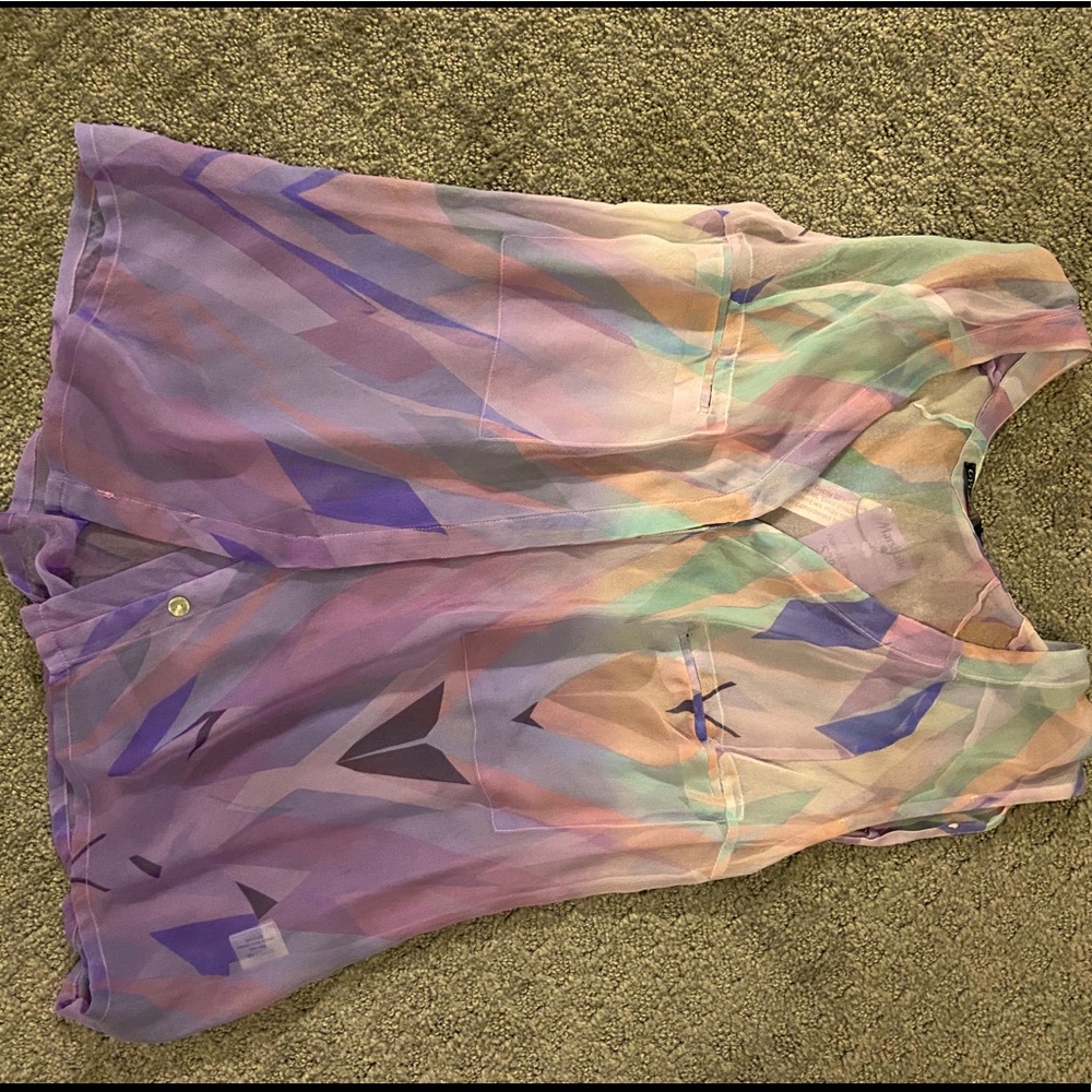 GYPSY Sheer Blouse. NEW w/Tags. Small